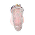 Chainmail Chastity Cage - Kyskhetsbur med ringbrynje design - X-Large