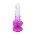 Kiotos COX 06 - Dildo - Transparent og Lilla