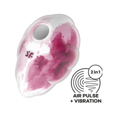 Satisfyer - Cloud Dancer - Trykkbølger og Vibrasjoner