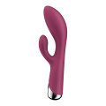 Satisfyer - Spinning Rabbit - Rabbitvibrator med rotasjoner - Rød