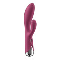 Satisfyer - Spinning Rabbit - Rabbitvibrator med rotasjoner - Rød
