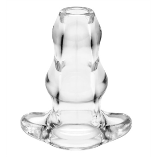 Perfect Fit - Double Tunnel Buttplug, X-Large, Transparent Perfect Fit - Double Tunnel Buttplug, X-Large, Transparent