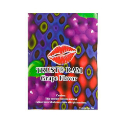 Lixx Dental Dams - Trust Dam - slikkelapp Drue