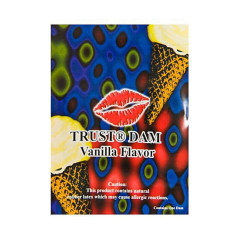 Lixx Dental Dams - Trust Dam - slikkelapp Vanilje