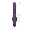 VIVE - Suki - Stroppeløs strap-on med klitorisvibrator - Lilla