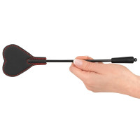 Bad Kitty - Hjerte minipisk sort med rød søm