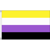 Non-Binary Pride Flagg 90cm x 150cm