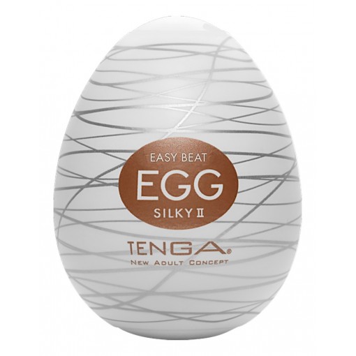 Tenga - Onaniegg - Egg Silky II - Brun