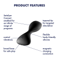 Satisfyer - Trendsetter - Buttplug med APP - Sort Satisfyer - Trendsetter - Buttplug med APP - Sort