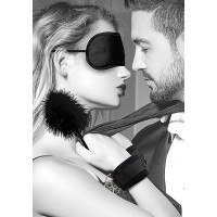 Ouch! Black & White -  Introduksjons Bondage Sett #2 - 4 deler - Sort