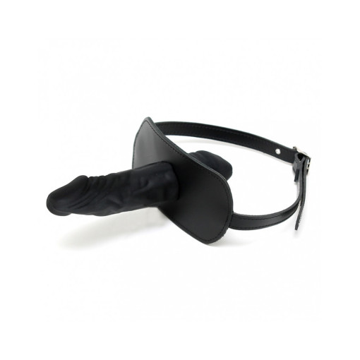 Rimba - Lærgag med Latexdildo Rimba - Lærgag med Latexdildo