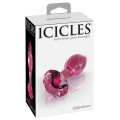 ICICLES No.79 - Rosa Buttplug av Glass ICICLES No.79 - Rosa Buttplug av Glass