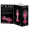ICICLES No.79 - Rosa Buttplug av Glass ICICLES No.79 - Rosa Buttplug av Glass