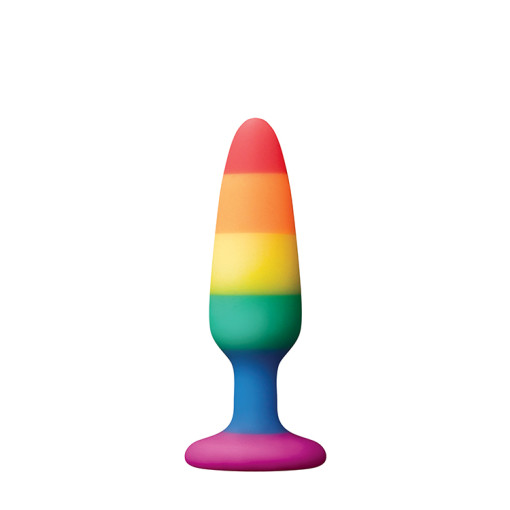 Dream toys - COLOURFUL LOVE - Buttplug regnbue - Small