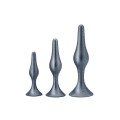 ANAL ADVENTURES ENESIS - Buttplug sett - STELLAR SILVER ANAL ADVENTURES ENESIS - Buttplug sett - STELLAR SILVER