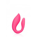Loveline - Parvibrator med fjernkontroll - Rosa Loveline - Parvibrator med fjernkontroll - Rosa