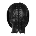 OUCH! - Xtreme - Zip-Up Bondage Maske - Sort OUCH! - Xtreme - Zip-Up Bondage Maske - Sort