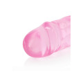 Realrock – Crystal Clear – Realistisk Dobbeldildo – Rosa - 45 cm Realrock – Crystal Clear – Realistisk Dobbeldildo – Rosa - 45 cm