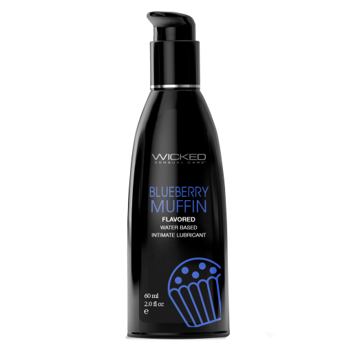 Wicked - Vannbasert glidemiddel - Blueberry Muffin - 60ml Wicked - Vannbasert glidemiddel - Blueberry Muffin - 60ml