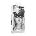 Ouch! Black & White - Royal maskerademaske med Blonder - Sort