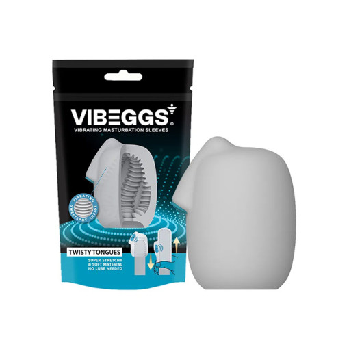 Vibeeggs - Twisty Tongues - Vibrerende mini masturbator Vibeeggs - Twisty Tongues - Vibrerende mini masturbator