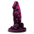 WHIPSMART DRAGON'S LAIR  - Strap-on sele med drage dildo - Lilla/Sort