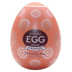 Tenga - Onaniegg - Stronger - Gear - Hvit 