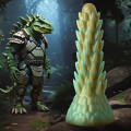 Creature Cocks - Stegosaurus - Fantasidildo i Silikon