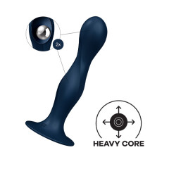 Satisfyer - Double Ball-R - Kinetisk Dildo - Blå