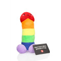 Penis Plushie - Pride Penis Kosebamse - 30 cm Penis Plushie - Pride Penis Kosebamse - 30 cm