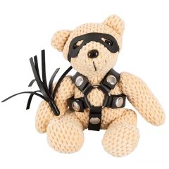 Bad kitty - SM Teddy - Bamse med harness 