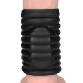 LoveToy -Wave Knights Ring - Vibrerende Penis sleeve - Enkel Sort LoveToy -Wave Knights Ring - Vibrerende Penis sleeve - Enkel Sort