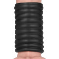 LoveToy -Wave Knights Ring - Vibrerende Penis sleeve - Enkel Sort LoveToy -Wave Knights Ring - Vibrerende Penis sleeve - Enkel Sort