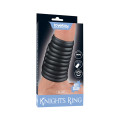 LoveToy -Wave Knights Ring - Vibrerende Penis sleeve - Enkel Sort LoveToy -Wave Knights Ring - Vibrerende Penis sleeve - Enkel Sort