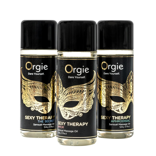 Orgie - Tantric - 3 pk massasjeolje Orgie - Tantric - 3 pk massasjeolje