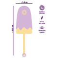  Vibrating Popsicle - Vibrerende is Lilla 