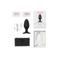 Lovense - Hush 2 - Buttplugg med vibrasjon og app - 1,75" - Medium 