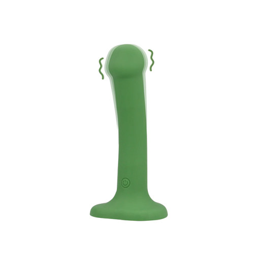 Loveline - Vibrator med base - Small - Grønn Loveline - Vibrator med base - Small - Grønn