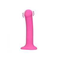 Loveline - Vibrator med base  - Medium - Rosa