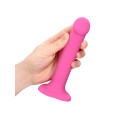 Loveline - Vibrator med base - Medium - Rosa Loveline - Vibrator med base - Medium - Rosa