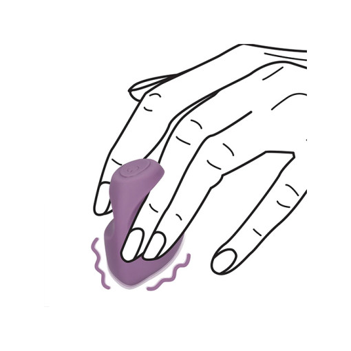 Loveline - Finger vibrator - Lilla Loveline - Finger vibrator - Lilla