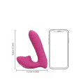 Loveline - Thrusting og tapping vibrator - Rosa Loveline - Thrusting og tapping vibrator - Rosa