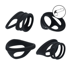 Levelz - 1 - Penis og pungring sett - 4 pk