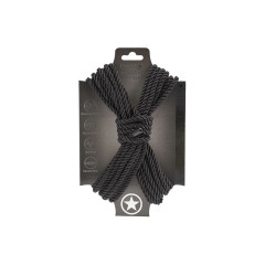Ouch! Bondagetau - 10 meter - 6mm - Sort