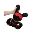 S-line - Bondage Rabbit Bamse - Large - Sort og Rød