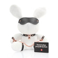 S-line - Bondage Rabbit Bamse - Large - Hvit og Sort S-line - Bondage Rabbit Bamse - Large - Hvit og Sort