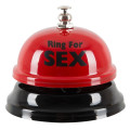 Ring for sex - Hotellbjelle - Rød Ring for sex - Hotellbjelle - Rød