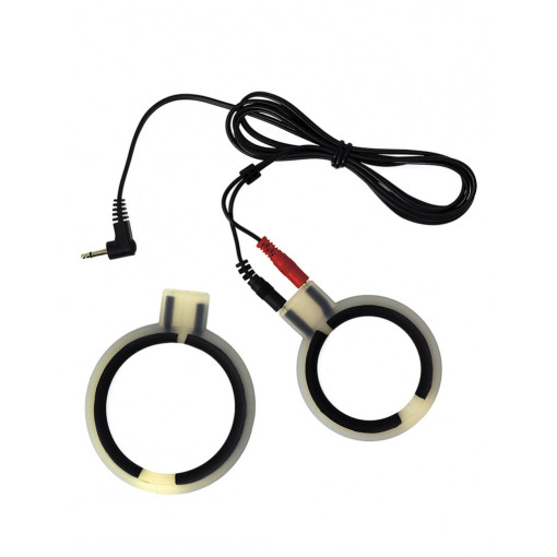 Rimba - Elektro Silicon penisring Set slett