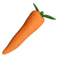 Gemüse- The Carrot - Vibrerende gulrot - Oransje